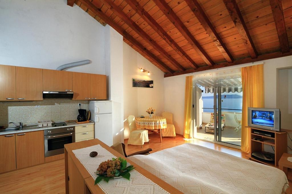 Studio Apartment In Pisak With Seaview, Terrace, Air Condition, Wifi 外观 照片